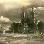 Kościół św. Andrzeja Apostoła w  Łyntupach rozp . Михаил Мещанинов